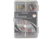 South Bend SBFLY25 25 Pack Fresh Water Fishing Files Streamers
