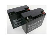PowerStar PS12 22 2Pack5 High Rate 22AH Replacement Battery For UPG UB12180 SLA 12V 18AH T4 Terminal