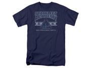 Trevco Star Trek Starfleet Academy Earth Short Sleeve Adult 18 1 Tee Navy Large