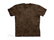 The Mountain 1004970 Cleveland Brown Dye Only Adult T Shirt Small