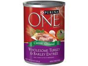 Purina 12605 One Turkey Barley Ground Canned Dog Food 13 oz.