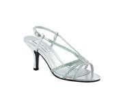 Benjamin Walk 561WO_06.0 Lyric Wide Shoes in Silver Metalic Size 6