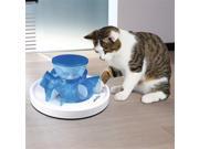TRIXIE Pet Products 46002 Tunnel Feeder for Cats Blue White