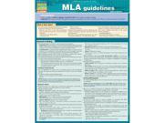 BarCharts 9781423225355 Mla Guidelines Quickstudy Easel
