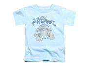 Trevco Garfield Prowl Short Sleeve Toddler Tee Light Blue Medium 3T