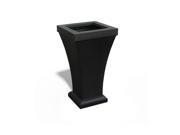 Mayne 5864 B Bordeaux Tall Planter Black