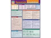 BarCharts 9781423219637 Spanish Grammar Quickstudy Easel