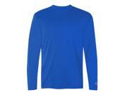 Champion CW26 Adult Double Dry Performance Long Sleeve T Shirt Royal Blue 2X