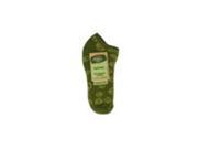 Frontier Natural 229319 Green With Peace Print Footie Sock Size 9 11