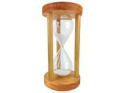 Cray Cray Supply Sleek Circle Stained Hourglass with White Sand