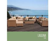 TKC Laguna 12 Piece Outdoor Wicker Patio Furniture Set