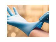 Cardinal Health 8857NLB Esteem Stretchy Nitrile III Teal Blue Fully Textured Exam Glove Large 150 per Box