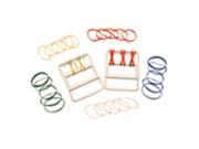 Fabrication Enterprises 10 1865 Cando Latex Free Rubber Band Hand Exerciser With 25 Bands