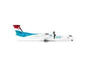 Herpa 200 Scale COMMERCIAL PRIVATE HE555975 Herpa Luxair Q400 1 200
