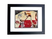 8 x 10 in. Joakim Noah Autographed Chicago Bulls Photo Black Custom Frame