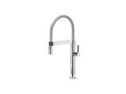 Blanco 441623 Culina Mini Kitchen Faucet with Pull Down Spray Satin Nickel