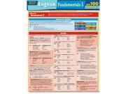 BarCharts 9781423217350 English Fundamentals 1 Quizzer Quickstudy Easel