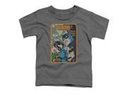 Trevco Batman Detective No. 380 Short Sleeve Toddler Tee Charcoal Large 4T