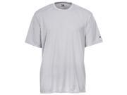 Badger BD2120 B Core Youth Short Sleeve Tee Silver Small