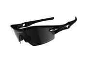 Oakley 09 680 Polarized Radar Pitch Sunglasses Jet Black Black Iridium Polarized