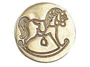 Manuscript MSH727RCK Decorative Wax Sealing Coin Rocking Horse