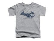 Trevco Batman 75 Year Collage Short Sleeve Toddler Tee Athletic Heather Large 4T