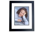 8 x 10 in. Jodie Foster Autographed Legendary Actress Photo Black Custom Frame