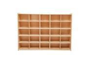 Wood Designs C16009F 25 Tray Storage without Trays Assembled