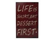 Cheungs FP 3953 Life is Short Kitchen Wall Décor