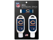 Worthy NFL CHI 3PK Chicago Bears 3 Piece Gameday Accesory Pack Set Of 6