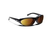 7eye by Panoptx Cyclone Glossy Black Frame with Sharp View Copper Sunglass