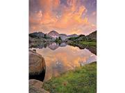 Brewster Home Fashions 4 734 Alpenglow Wall Mural 100 in.