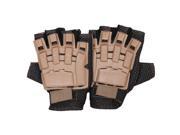 Fox Outdoor 79 888 L Half Finger Tactical Engagement Glove Coyote Large