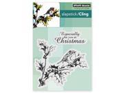 Penny Black PB40405 Cling Stamp 5 x 7 in. Holly Tweet