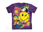The Mountain 1039912 Peace Happiness T Shirt Large
