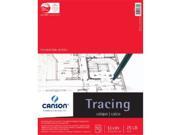 Canson C100510961 11 in. x 14 in. Tracing Paper Pad