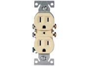 Cooper Wiring 270V10 Grounded Receptacle Ivory 10 Pack