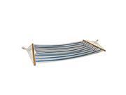 Bliss Hammock BH 404H Hammock with Spreader Bars Oversized with Pillow in Nautical Stripe