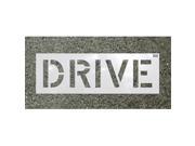 CH Hanson 70111 Drive 12 X 9 In. Stencil