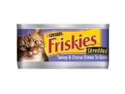 Friskies 46772 5.5 oz. Shredded Turkey Cheese Cat Food