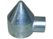 Stephens Pipe Steel HD42041RP 2.37 in. 1 Way Bullet Cap