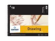 Canson C100510975 14 in. x 17 in. Drawing Sheet Pad