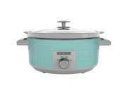 Applica SC2007D Slow Cooker 7 Quart – Teal wave