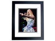 8 x 10 in. Iggy Azalea Autographed Rapper Musician Concert Photo Black Custom Frame