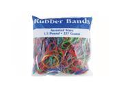 Bulk Buys Or103 Rubber Band Assortment Pack Of 24