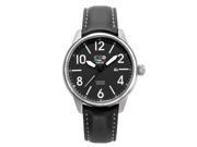 3H Italia 3H01 Quartz Watch Black With Steel Case