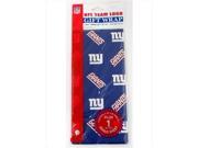 Pro Specialties Group NFL New York Giants Flat Gift Wrap