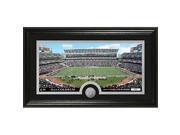 Oakland Raiders Stadium Minted Coin Panoramic Photo Mint