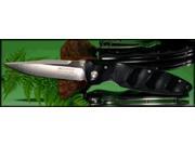 Mcusta Knives 12 Basic Folder with Clip Black Micarta VG 10