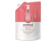 Method Products 00655CT Gel Hand Wash Refill Pink Grapefruit Scent 34 oz.